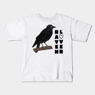 Raven lover Kids T-Shirt